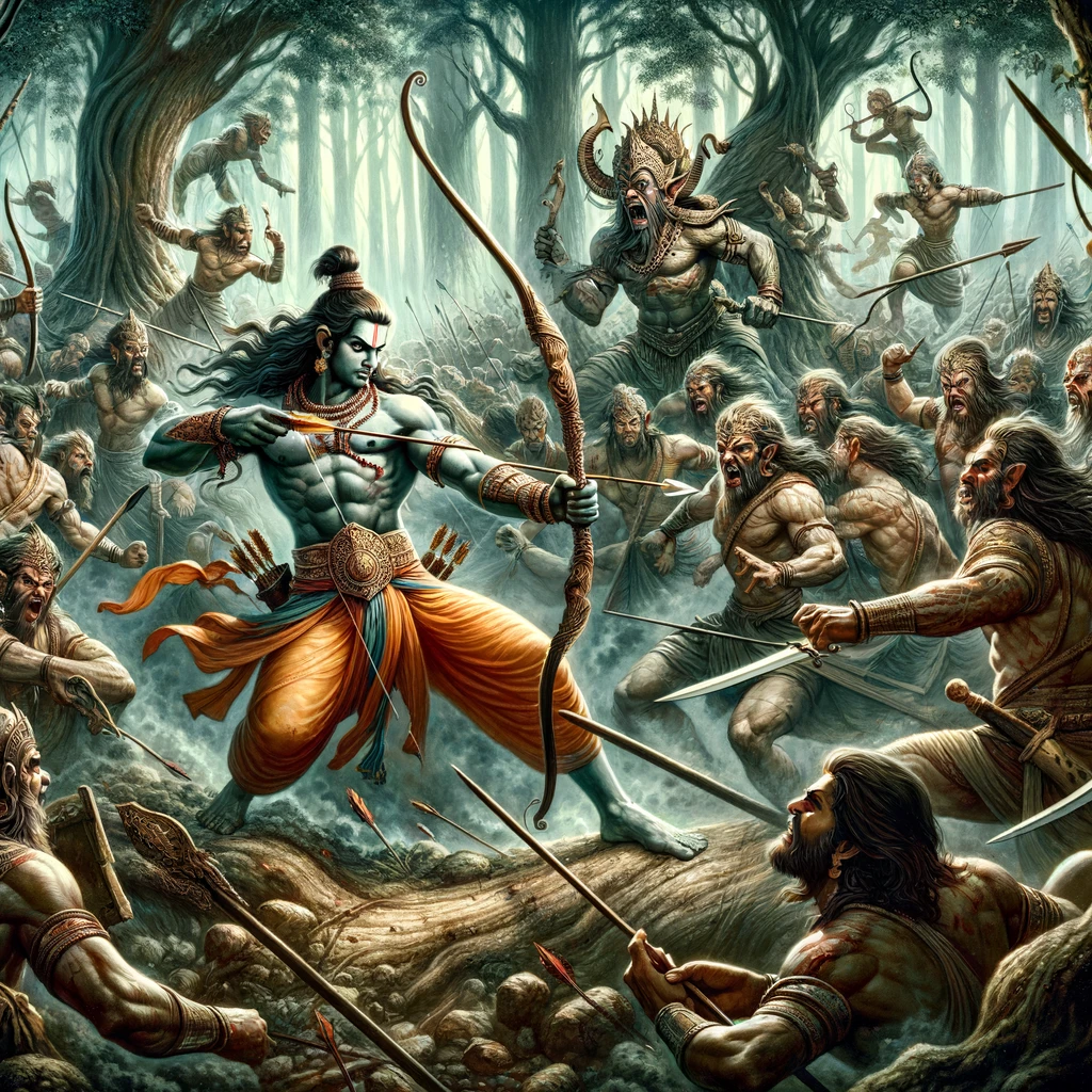 Khara’s Army Attacks Rama